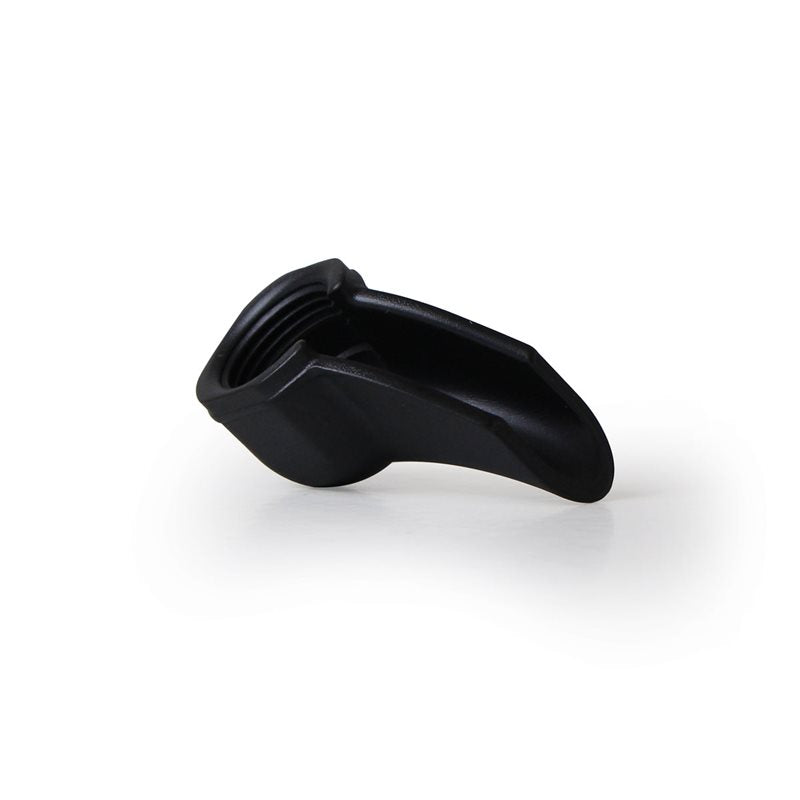 Single Open Black Spout, Teflon Coated 3/8"